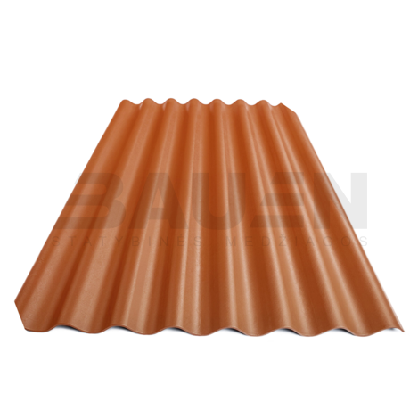 Šiferis | Šiferis ETERNIT Agro L 1750x1130 (L11), klasikinė raudona