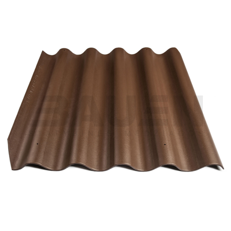 Šiferis | Šiferis Eternit Banga 875x920 (L21), ruda