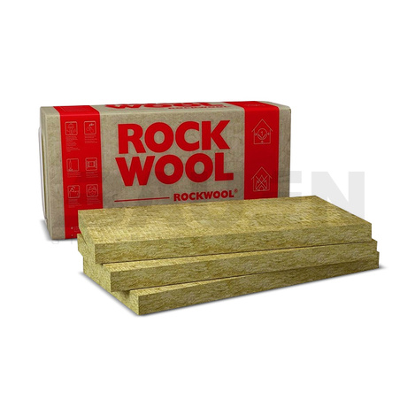 Mineralinė vata, akmens vata | Akmens vata ROCKWOOL WENTIROCK 20x600x1000 (0.2400 m3/pak.)