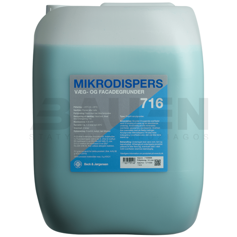 Gruntai | Giliai įsiskverbiantis gruntas B/J MIKRODISPERS, 1 Ltr.