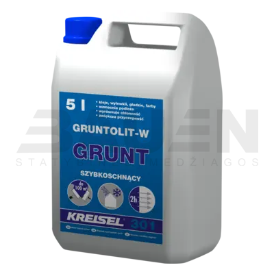 Gruntai | Giluminis gruntas KREISEL GRUNTOLIT-W 301, 5 Ltr.