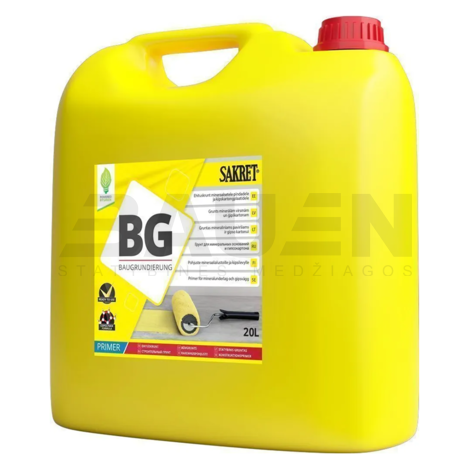 Gruntai | Statybinis gruntas SAKRET BG 20 Ltr.