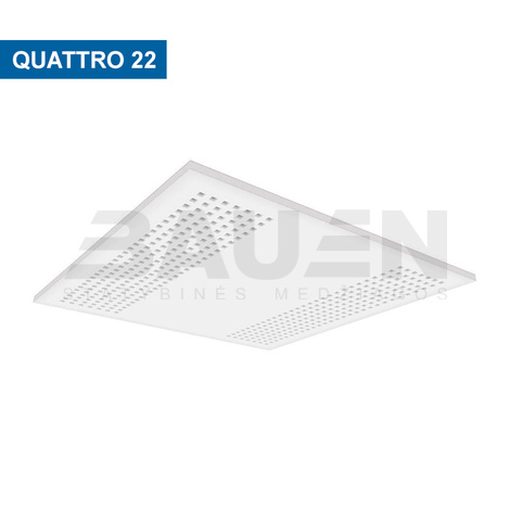 Pakabinamos lubos | Modulinės perforuotos pakabinamos lubos Gyptone QUATTRO 22