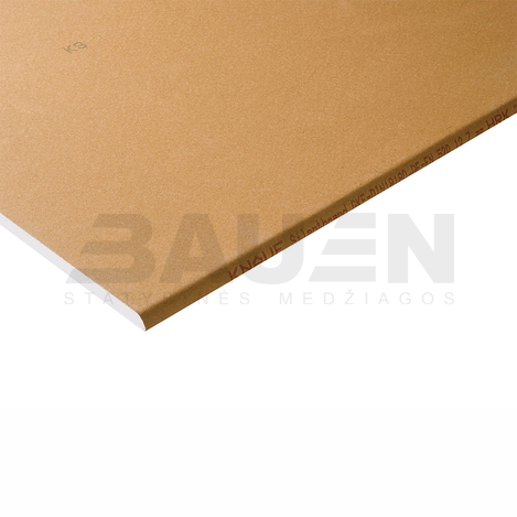 Gipso kartono GKP | GKP Knauf Silentboard 2400x625x12,5 (1.5m2)
