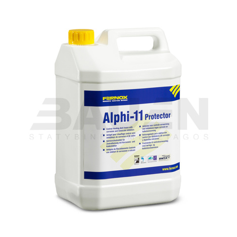 Sistemų apsaugos priemonės | Inhibitorius ir antifrizas FERNOX Alphi-11 5 litrai