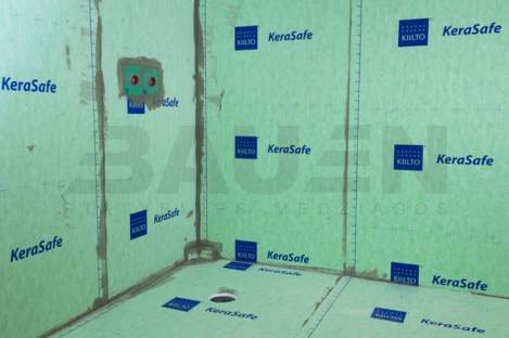 Kiti klijai | Klijai hidroizoliaciniam audiniui Kiilto KERASAFE SPEED, 8.3 Kg.