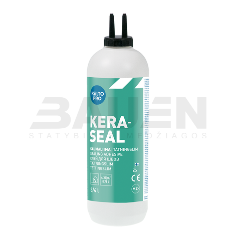 Klijai | Klijai KIILTO KeraSeal, jungčių izoliavimui, 750 ml.