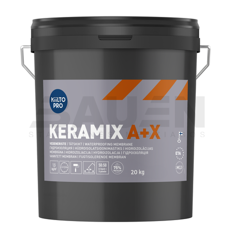 Hidroizoliacija | Hidroizoliacija Kiilto KERAMIX A + X, 20 Kg.