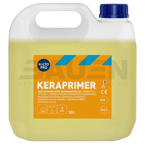 Gruntai | Kiilto KERAPRIMER hidroizoliacijos gruntas, koncentratas, 10L