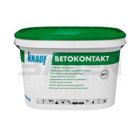 Gruntai | Gruntas neįgeriantiems paviršiams Knauf BETOKONTAKT, 20 + 2 Kg.