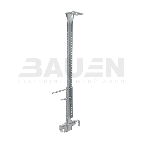 GKP tvirtinimo elementai | Nonius pakabos apatinė dalis (100 vnt./pak.)