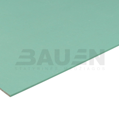 Gipso kartono GKP | GKPI priešvėjinė plokštė KNAUF KTS 3000x1200x9.5 VK (3.6m2)
