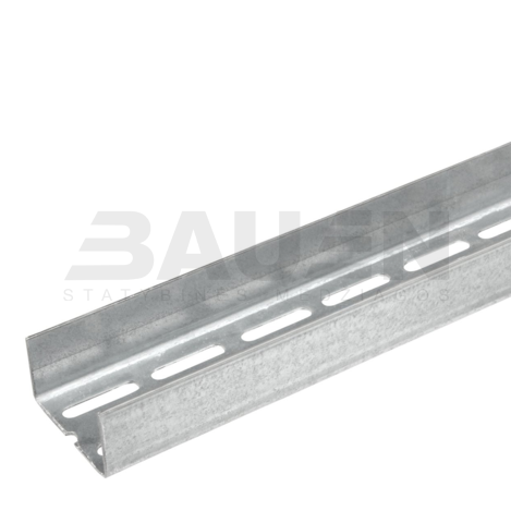 GKP profiliai | Profilis KNAUF UA 75x40x3000 mm., pertvarų ir lubų konstrukcijoms