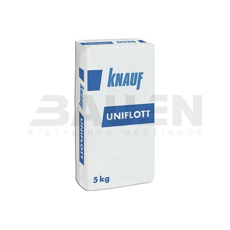 Glaistai | Glaistas siūlėms Uniflot 5kg. KNAUF