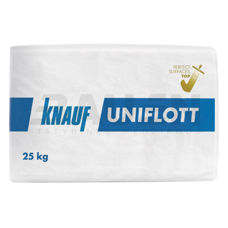Glaistai | Glaistas siūlėms Uniflott 25 kg. KNAUF