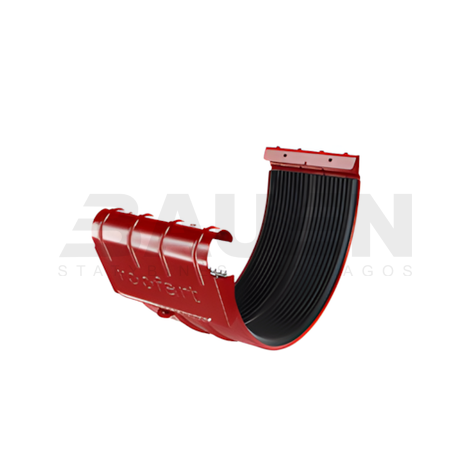 Jungtys | Latako jungtis/apkaba (7cm) Roofart 150mm., raudona (RAL3011)