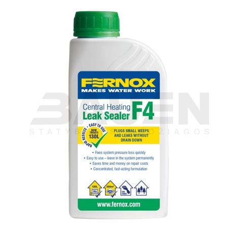 Protėkių hermetikai | Protėkių hermetikas FERNOX Leak Sealer F4 500 ml