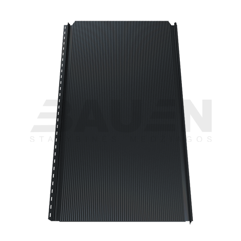 Plieninė danga | Klasikinė skarda Hanbud PHR560 "Mikrobanga" 0,5-0.7 mm., (525mm) tams. pilka, matinė (RAL7016), m2