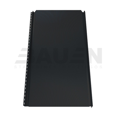 Plieninė danga | Klasikinė skarda Hanbud PHR560 "Mikrobanga" 0,5-0.7 mm., (525mm) tams. pilka, matinė (RAL7016 ultraMat), m2