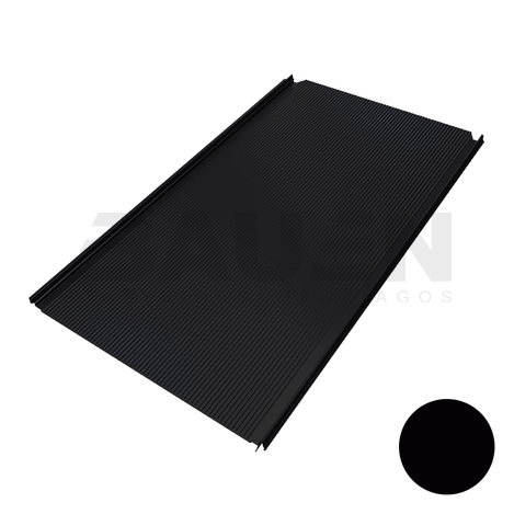 Plieninė danga | Klasikinė skarda Hanbud PHR560 "Mikrobanga" 0,5-0.7 mm., (525mm) juoda, matinė (RAL9005), m2