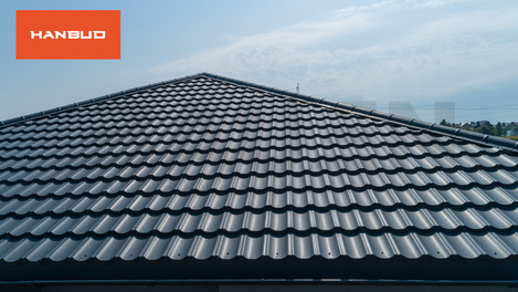 Plieninė danga | Modulinė skarda Moderno 0,5mm MAT RAL7016 (0,805 m2)