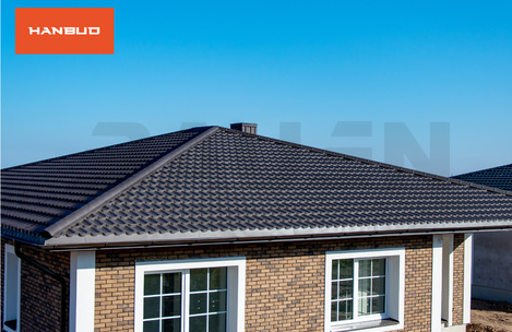 Plieninė danga | Modulinė skarda Moderno 0,5mm MAT RAL8017 (0,805 m2)
