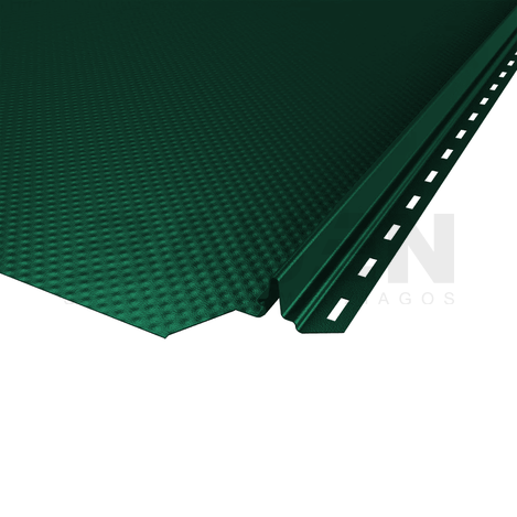 Plieninė danga | Klasikinė skarda Hanbud PHR560 "Molet" 0,5-0.7 mm., (525mm) žalia, blizgi (RAL6005), m2