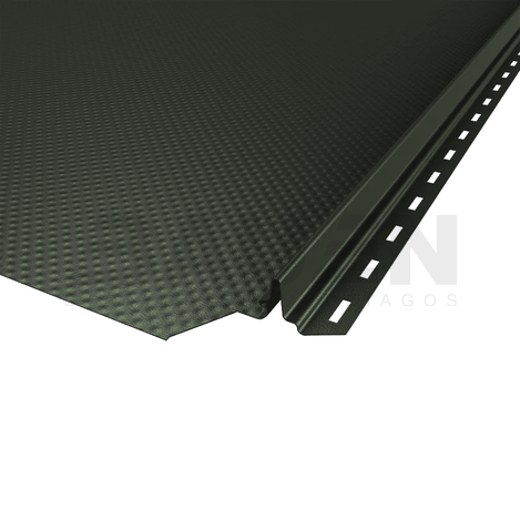 Plieninė danga | Klasikinė skarda Hanbud PHR560 "Molet" 0,5-0.7 mm., (525mm) tams. žalia, matinė (RAL6020), m2
