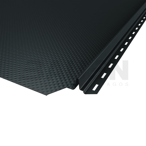 Plieninė danga | Klasikinė skarda Hanbud PHR560 "Molet" 0,5-0.7 mm., (525mm) tams. pilka, matinė (RAL7016), m2