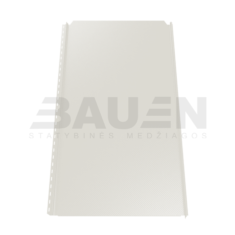 Plieninė danga | Klasikinė skarda Hanbud PHR560 "Molet" 0,5-0.7 mm., (525mm) pilkai balta, blizgi (RAL9002), m2