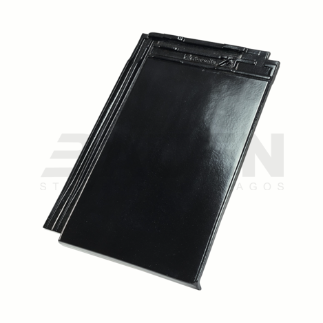 Čerpės | Keraminė čerpė Wienerberger Orea 9 - juoda taurioji angoba