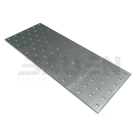 Medienios tvirtinimo elementai | Medinių konstrukcijų montavimo plokštelė 120x300 mm