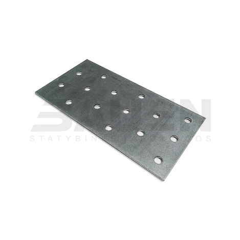 Medienios tvirtinimo elementai | Medinių konstrukcijų montavimo plokštelė  60x120 mm
