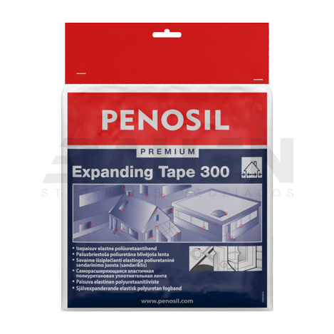 Sandarinimo juostos |  Savaime besiplečianti juosta 300  20/5-10mm 5,6 m/rulone PRO Penosil Premium Expanding Tape