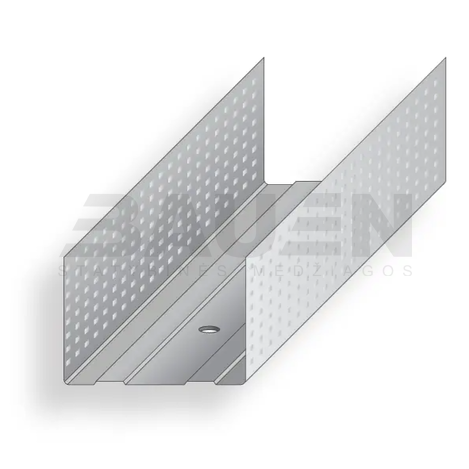 GKP profiliai | Horizontalus profilis PROFILINE UW-100 (100x37x3000 mm)