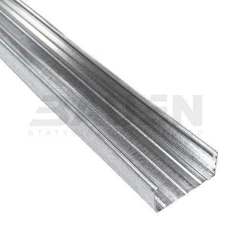 GKP profiliai | Profilis gipso kartonui, PROFILINE CD-60, (60x27x3000 mm)
