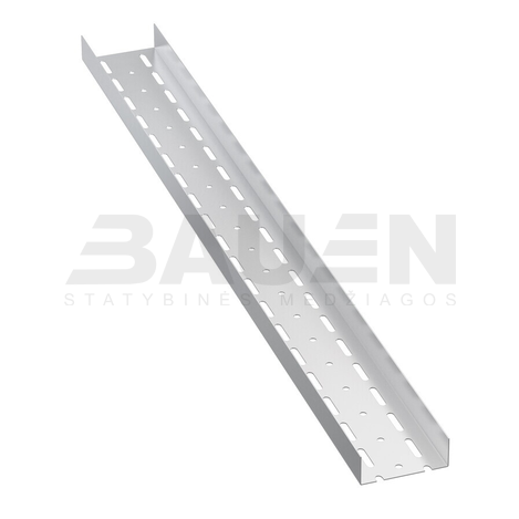 GKP profiliai | Sustiprintas pertvarinis profilis staktoms UA 50x40x3000mm., RIGIPS