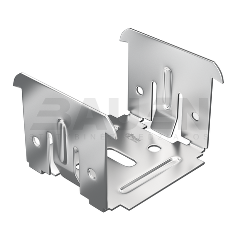 GKP tvirtinimo elementai | CD-09 elementas, kryžminiam CD profilių sujungimui, RIGIPS