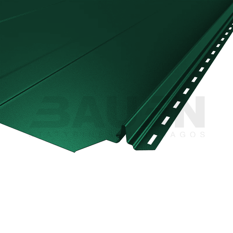 Plieninė danga | Klasikinė skarda Hanbud PHR560 "Trapecija 2" 0,5-0.7 mm., (525mm) žalia, blizgi (RAL6005), m2