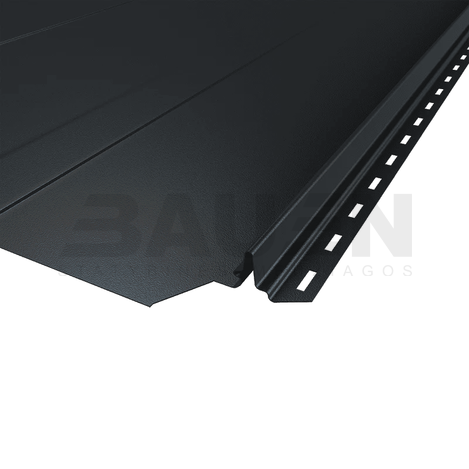 Plieninė danga | Klasikinė skarda Hanbud PHR560 "Trapecija 2" 0,5-0.7 mm., (525mm) tams. pilka, matinė (RAL7016), m2
