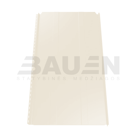 Plieninė danga | Klasikinė skarda Hanbud PHR560 "Trapecija 2" 0,5-0.7 mm., (525mm) balta, blizgi (RAL9010), m2