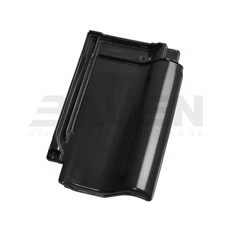 Čerpės | Keraminė čerpė Wienerberger Sensaton 11, amadeus juoda blizgi