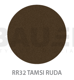 Latakai | Latakas Ruukki 4.0m 125/90 mm Tamsiai Rudas