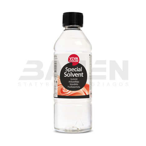 Skiedikliai / Tirpikliai | Dažų skiediklis VIVACOLOR Special Solvent 0,5l