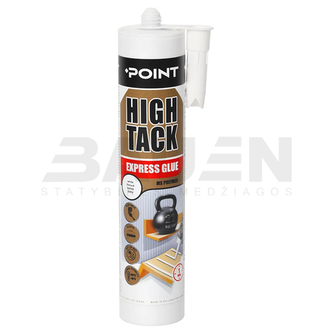 Universalūs klijai | Klijai TEGRA High Tack POINT, balti, 290 ml.