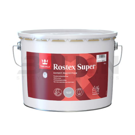 Gruntai | ROSTEX SUPER Light Grey 10L