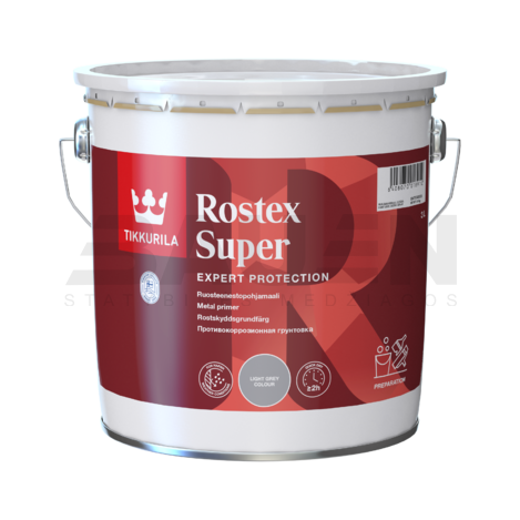 Gruntai | ROSTEX SUPER Light Grey 3L