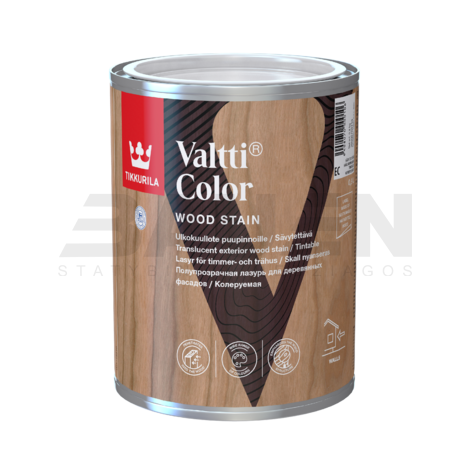 Impregnantai | Skiediklinis impregnantas lauko medienai Tikkurila Valtti Color 0.9l