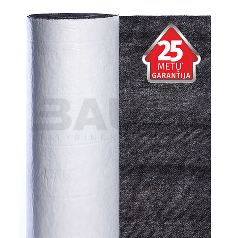 Difuzinės plėvelės | DuPont™ Tyvek® Metall – kvėpuojanti stogo plėvelė su polipropileninio tinklo danga (37,5 m2)