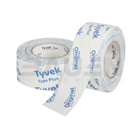 Juostos | Tyvek® Tape Plus – akrilinė lipni juosta plėvelių sandarinimui (60 mm., 25 m.)